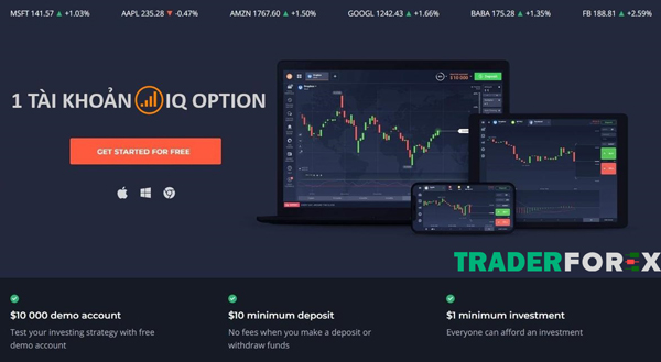 Cách mở tài khoản tại sàn giao dịch IQOption