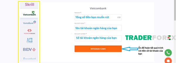 Lưu ý là nhập thông tin một cách chính xác và đầy đủ