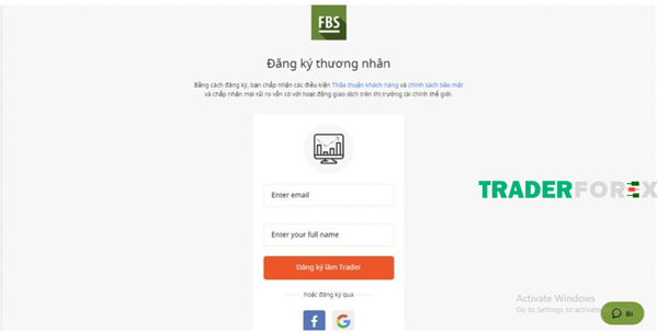 Điền thông tin theo yêu cầu của biểu mẫu