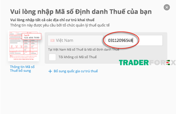 Xác minh Mã số thuế