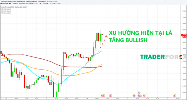 Xu hướng Bullish tăng