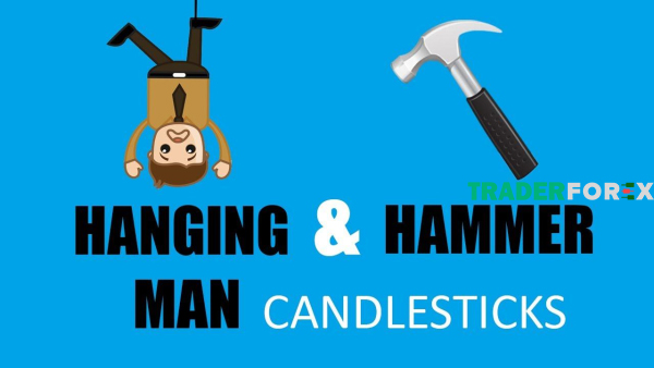 Phân biệt mô hình nến hanging man và mô hình nến hammer