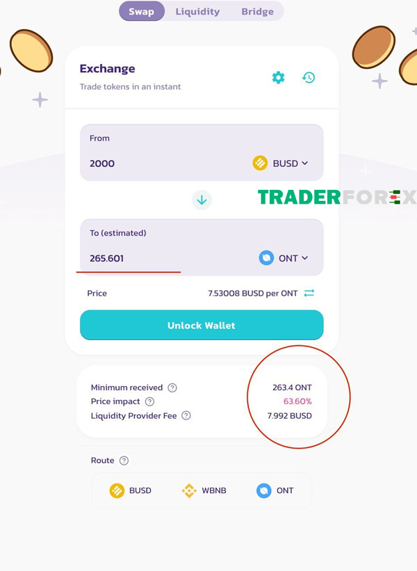 Giao dịch cặp BUSD - ONT