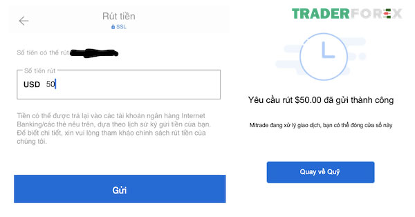 Mất 2 - 30 phút để tiền về ngân hàng