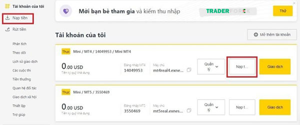 Tài khoản trên sàn Exness bị khóa