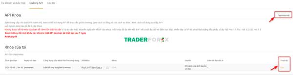 Thao tác thực hiện APi 