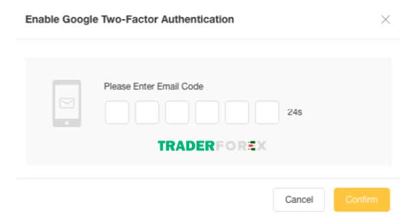 Xác nhận bảo mật Google Authenticator