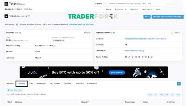 Kiểm tra các ví tại block explorer