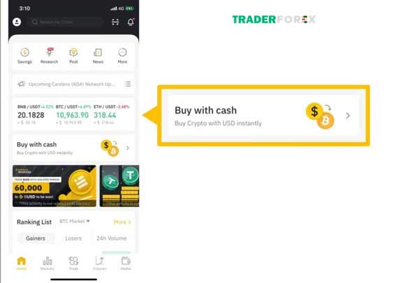 Mua crypto bằng thẻ tín dụng 