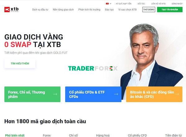 Mở tài khoản tại sàn giao dịch tài chính XTB