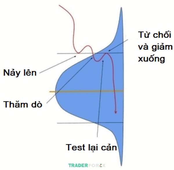Quy trình giá hành động khi gặp Volume Profile