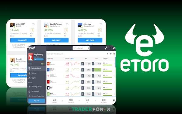 Nền tảng giao dịch ngoại hối độc quyền eToro