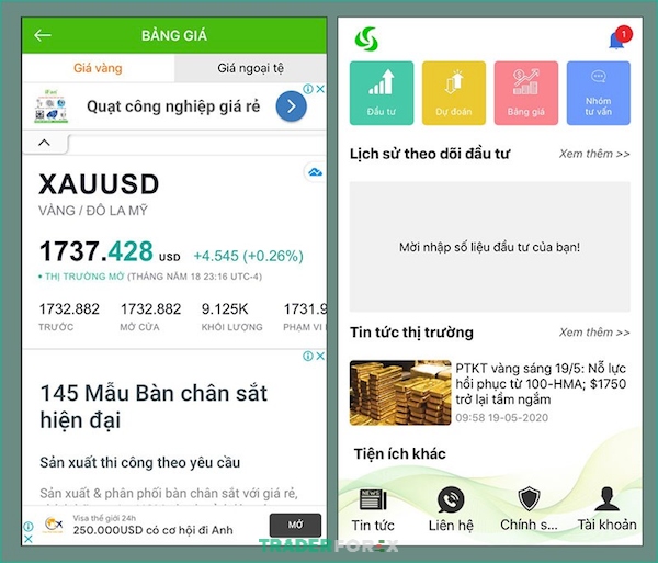 Nhà đầu tư không chỉ có thể cập nhật thông tin mới nhất về giá vàng mà còn có thể mở rộng kiến thức