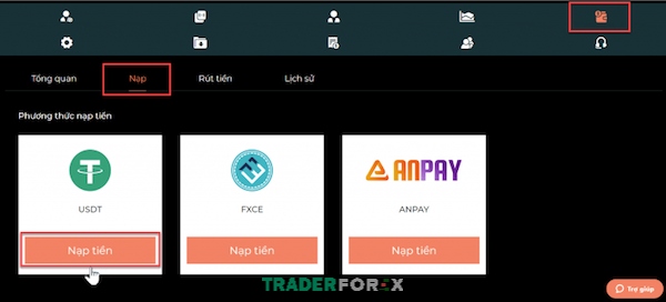 Những điều cần biết về nạp rút tiền từ tài khoản giao dịch