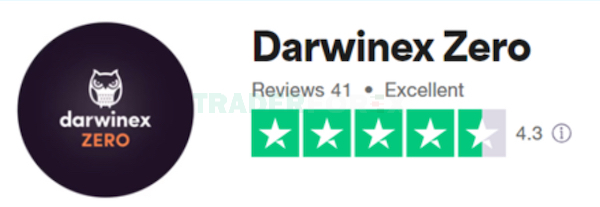 Darwinex Zero được đánh giá trên trang Trustpilot