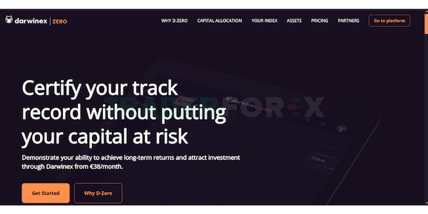 Hình ảnh minh hoạ website Darwinex Zero