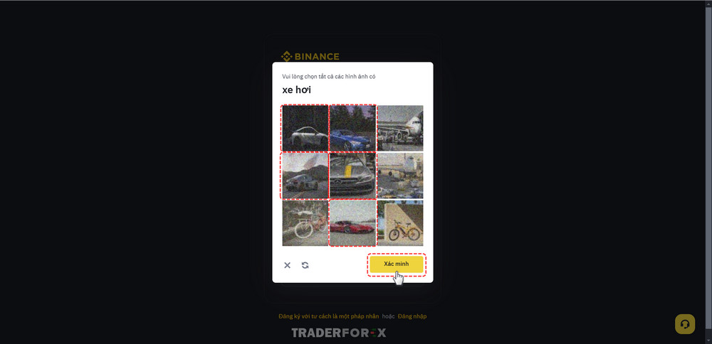 Captcha chọn hình ảnh